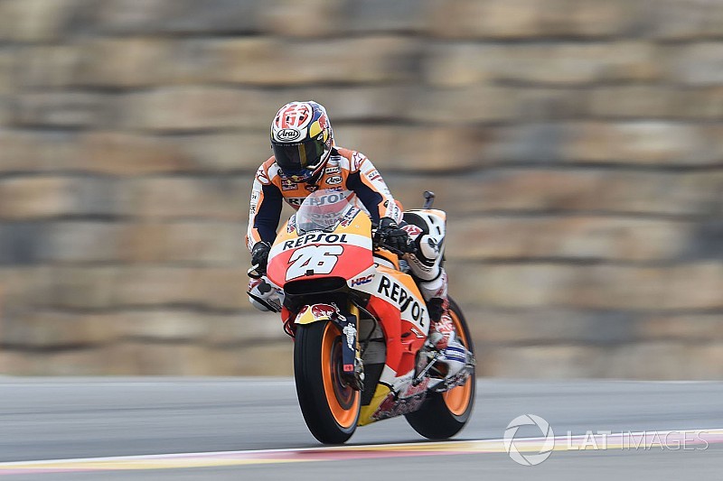 Pedrosa lidera dia em Aragón; Rossi retorna e fica em 20º