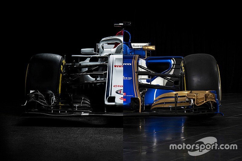 Karşılaştırma: Sauber C36 ve C37