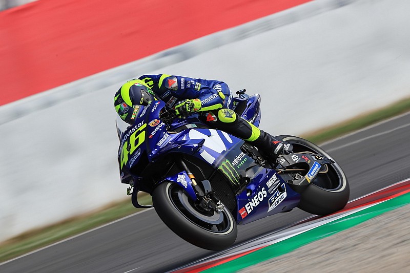 Valentino Rossi glücklicher Dritter:
