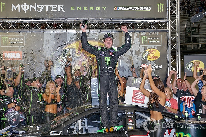 Курт Буш одержал победу в гонке NASCAR Cup в Бристоле