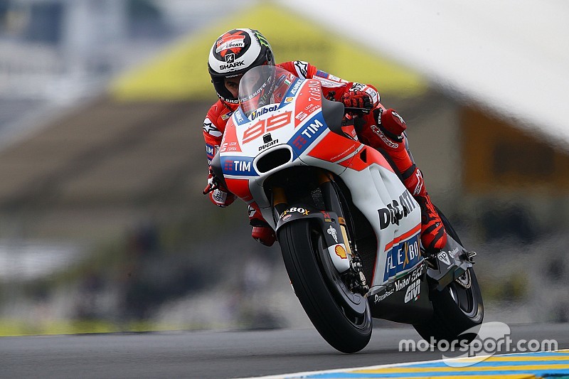 Malgré un classement peu reluisant, Lorenzo est plus à l'aise