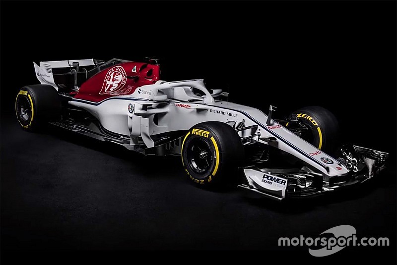 De cara nova, Sauber apresenta carro para temporada de 2018
