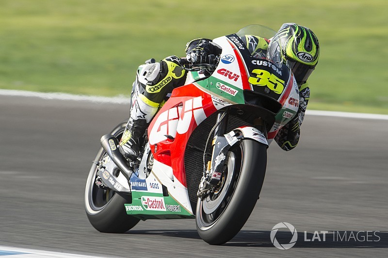 Jerez MotoGP: Crutchlow tops FP2, Marquez crashes