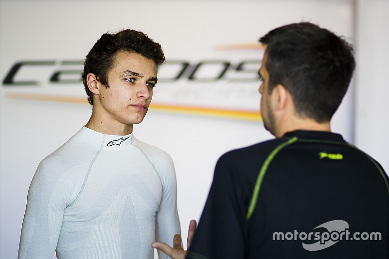 Lando Norris desea alcanzar el nivel de Charles Leclerc