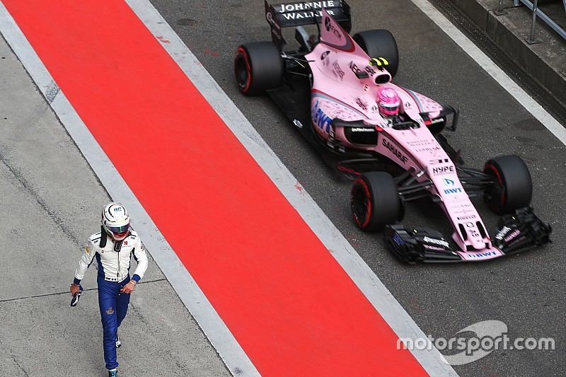 Quand Ocon fait un drive through imprévu