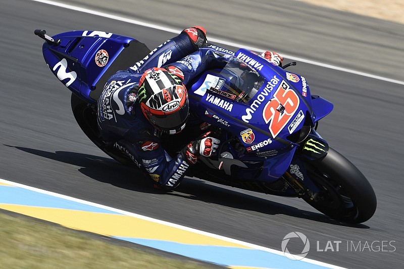 Viñales fue el más rápido en las pruebas de Montmeló
