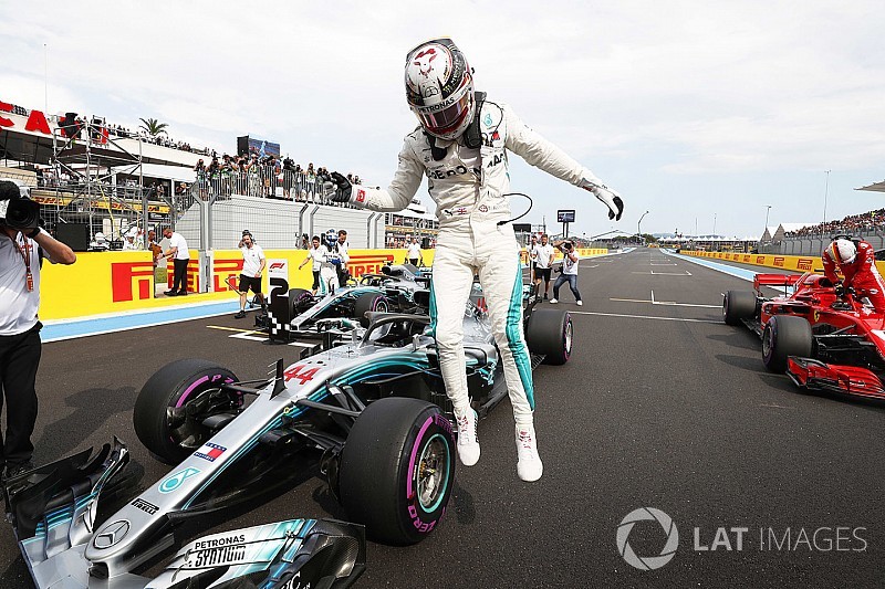 Startgrid Grand Prix van Frankrijk