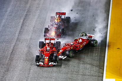 Eddie Irvine & Leser einig: Sebastian Vettel hat Startkollision "ausgelöst"
