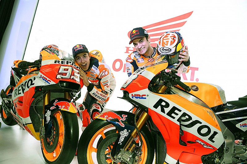 Galería: así es la nueva Honda 2018 de Márquez y Pedrosa