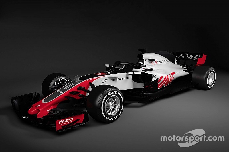 Haas se adianta e mostra imagens de carro de 2018