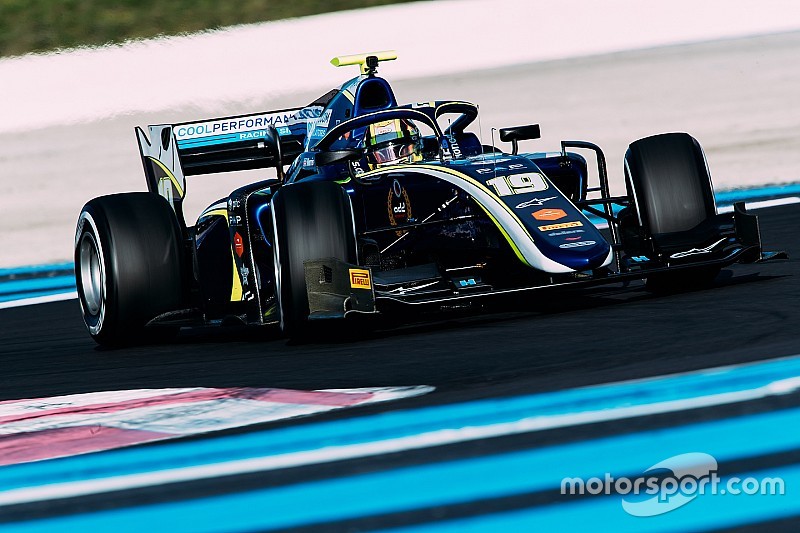 Norris lidea un 1-2 de Carlin en las pruebas de la F2 en Paul Ricard