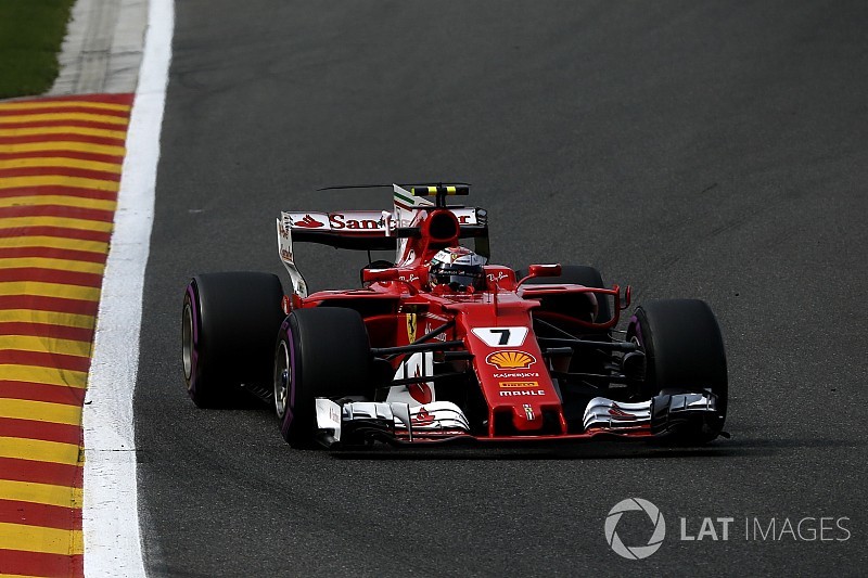Formel 1 2017 in Spa: Ferrari vor Mercedes im 1. Training
