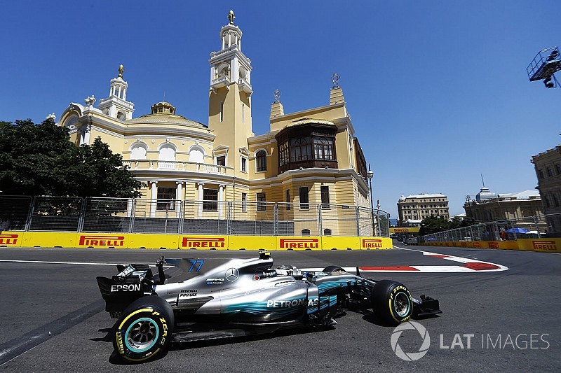 GP Azerbaijan: Bottas pimpin FP3, Vettel-Verstappen bermasalah