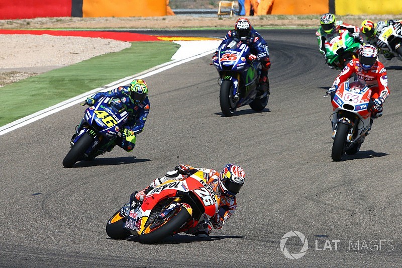 Pedrosa, con opciones de superar a Rossi en la clasificación final