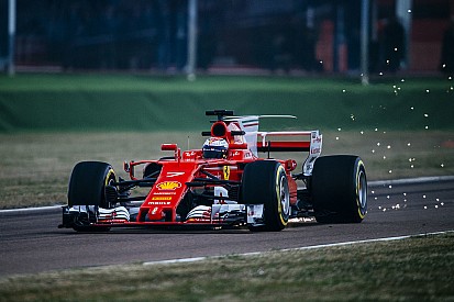 Raikkonen rueda con el nuevo Ferrari SF70H