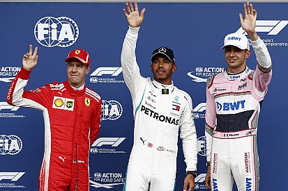 La parrilla de salida del GP de Bélgica