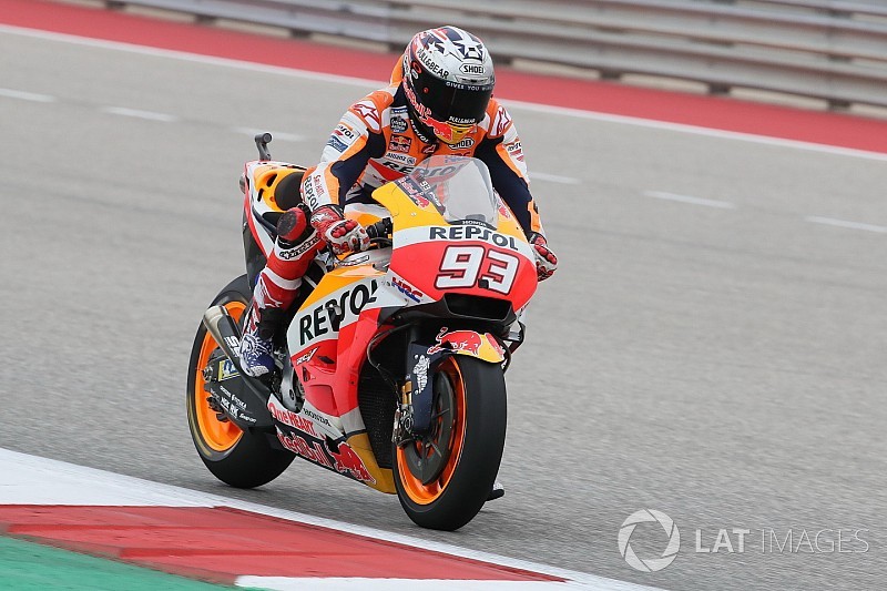 MotoGP Austin: Isınma turlarında Marquez lider