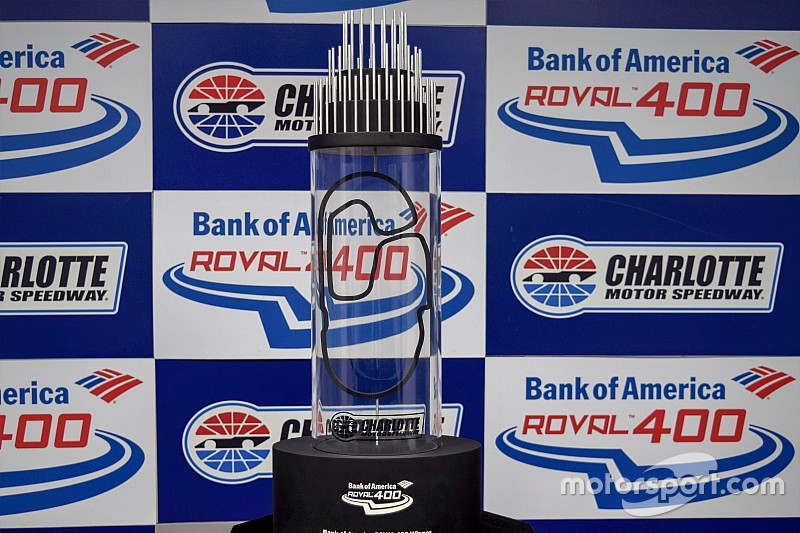 Inaugural Charlotte Roval Cup race gets its own unique trophy