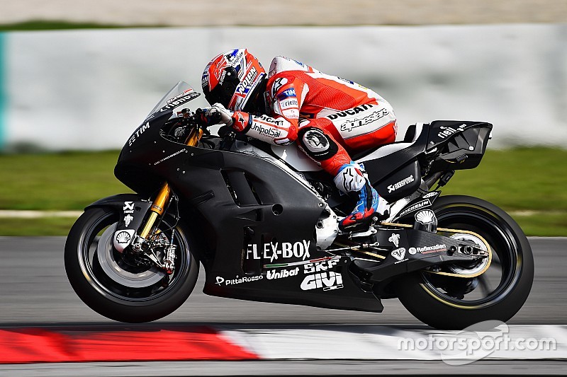 Stoner snelste op eerste dag MotoGP-test Sepang