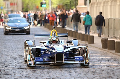 Santiago Formula E track revealed, Salazar gets demo run