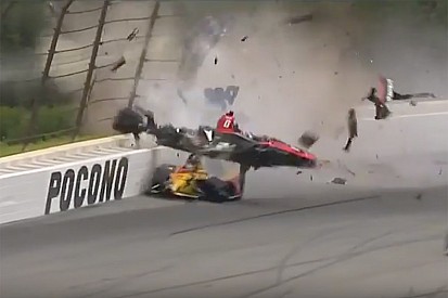 Robert Wickens nach Pocono-Crash an Wirbelsäule verletzt