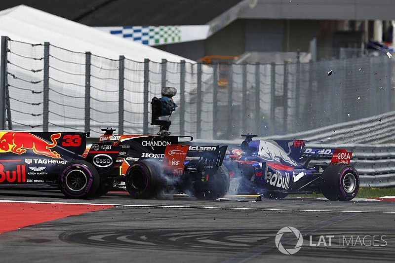 F1-Startkollision beim GP Österreich in Spielberg: Stimmen der Beteiligten