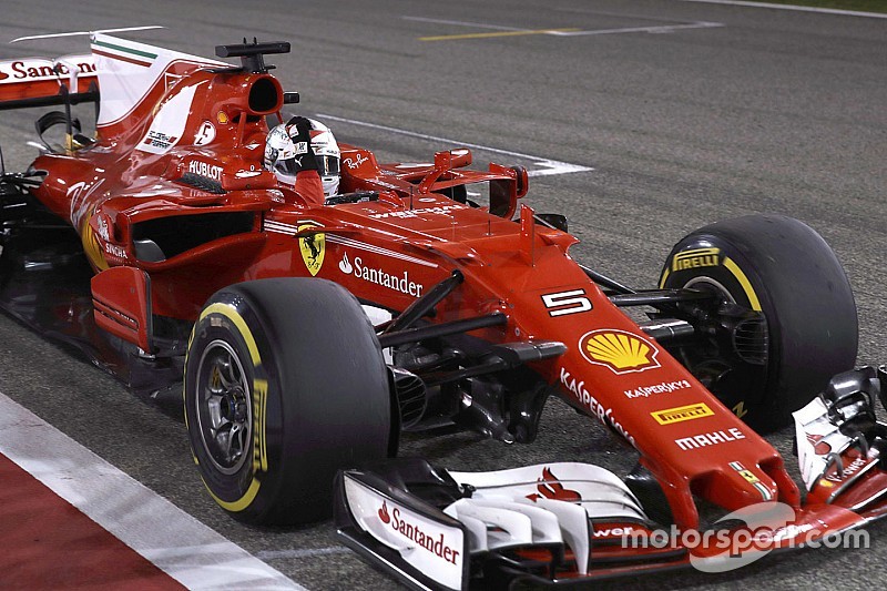 Sebastian Vettel bejubelt