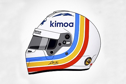 Helm spesial Alonso untuk Daytona 24 Jam
