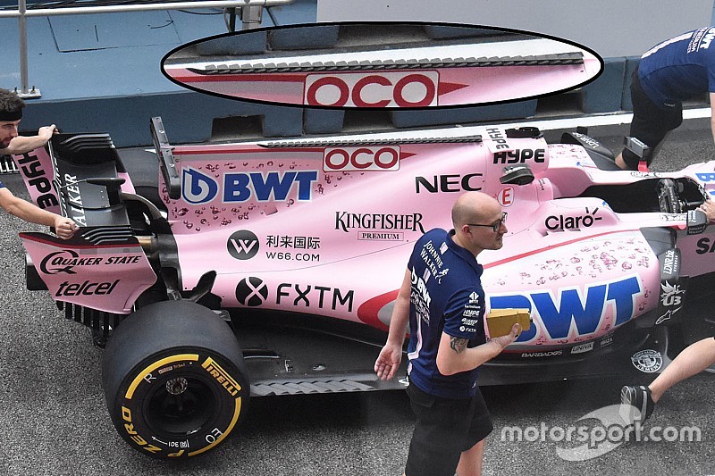 Über 30 Mini-Flügel: Force India mit radikalem F1-Update