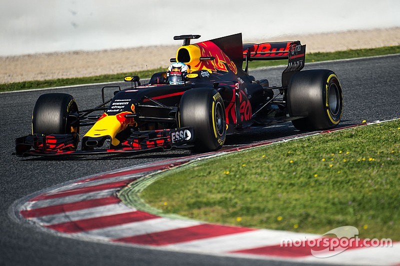 Ricciardo: Red Bulls Fortschritt bei F1-Test 2017 hält sich in Grenzen