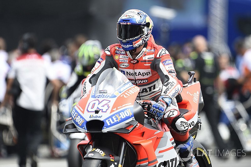 MotoGP Avusturya 1. antrenman: Dovizioso lider, Rossi sorun yaşadı