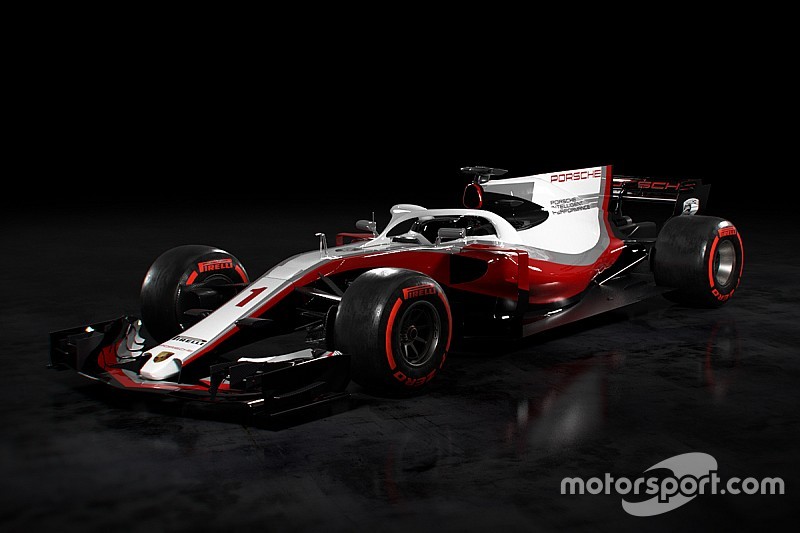 Designstudie: So könnte ein Formel-1-Auto von Porsche aussehen