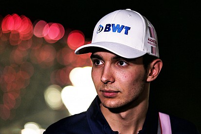 Ocon se pone como objetivo vencer a Pérez en 2018