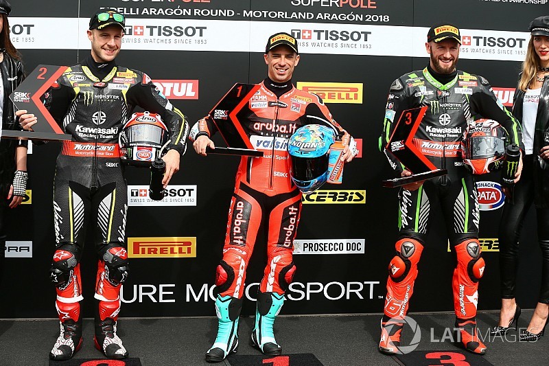 WSBK, Арагон: Меландрі знову обіграв Рея і став володарем поула