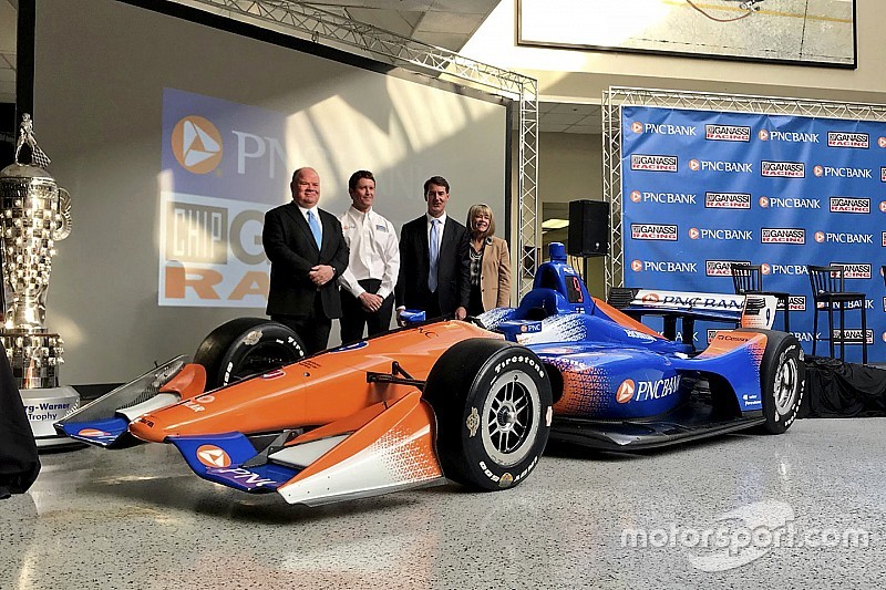 Ganassi, Dixon'ın 2018'de yarışacağı yeni renk düzenini tanıttı