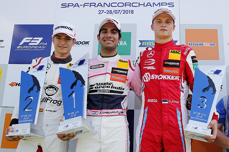 Spa F3: Daruvala recovers from slow start to win Race 1