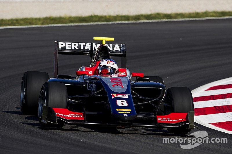 Alesi gana con autoridad la segunda carrera de la GP3 en condiciones mixtas