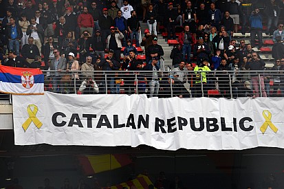 Politikai vita keveredett a Spanyol Nagydíj rajtceremóniájából