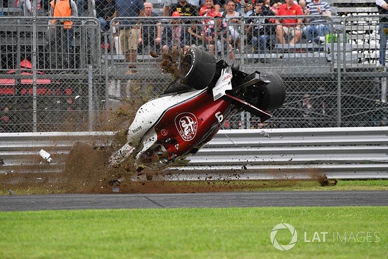 Ericsson estrenará chasis tras el espectacular accidente en los libres