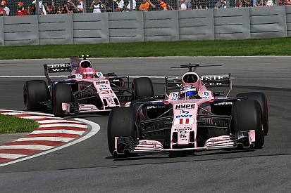 Force India aurait dû décider de l'inversion des positions plus tôt