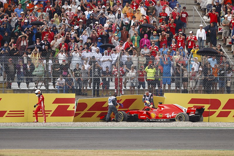 Após bater, Vettel diz que não terá “dificuldade para dormir”