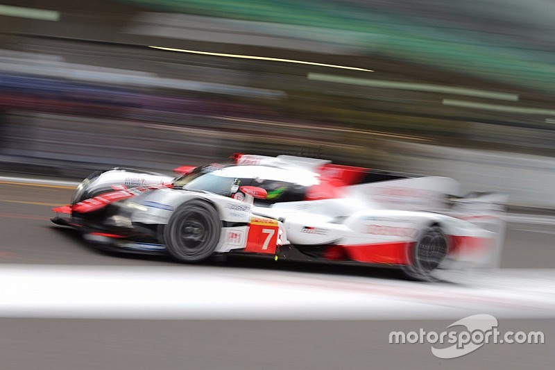 WEC Schanghai 2017: Toyota am Freitag eine halbe Sekunde vor Porsche