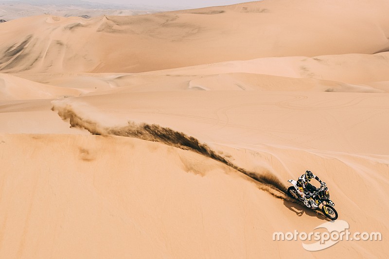 Quintanilla asciende al segundo de la general del Dakar