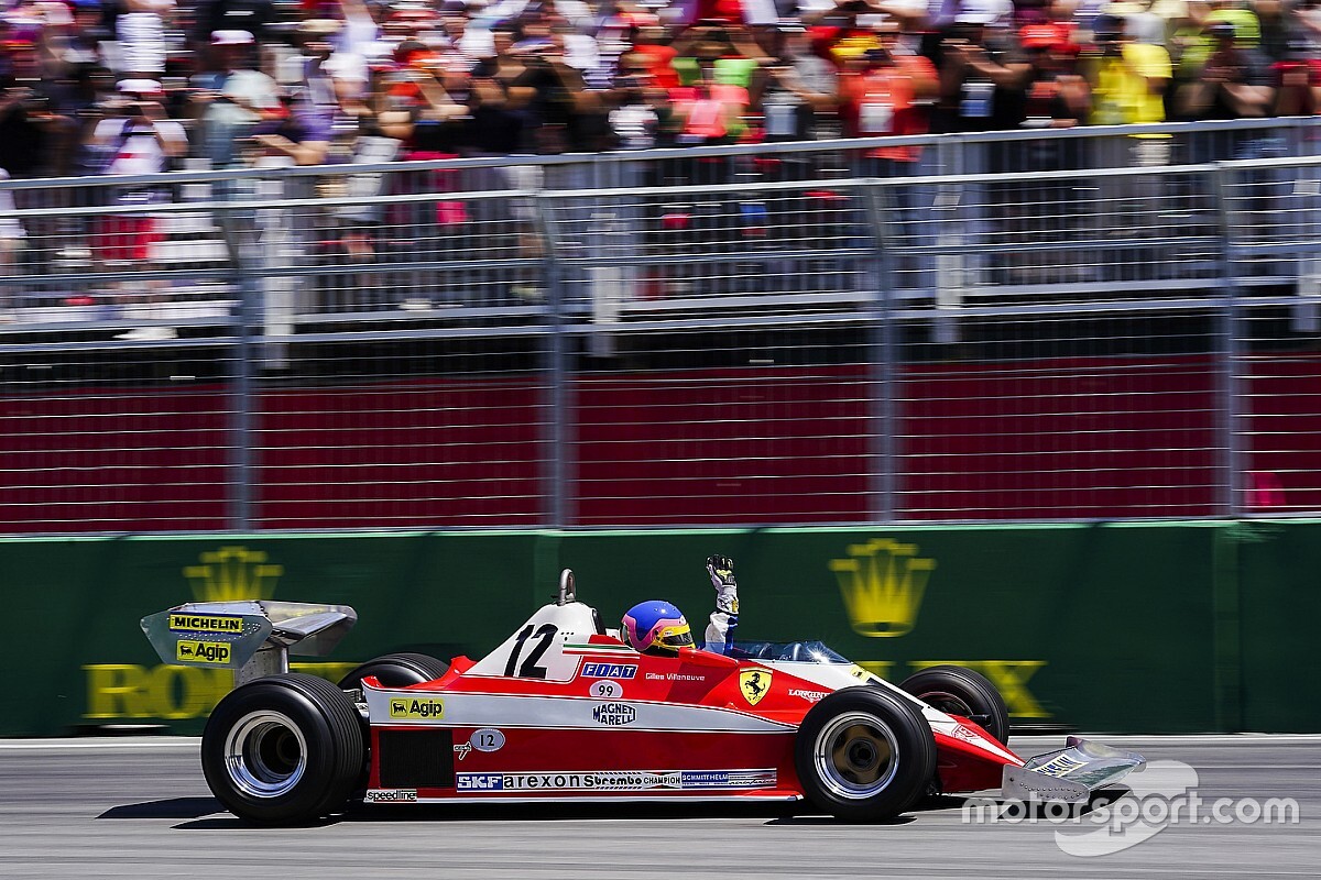 Foto galeri: Jacques Villeneuve, babasının Ferrari'sini sürdü