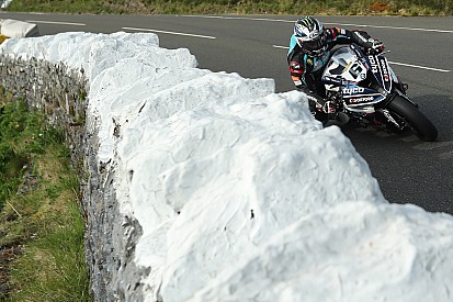 Isle of Man TT: Dunlop leads drone-interrupted Superbike practice