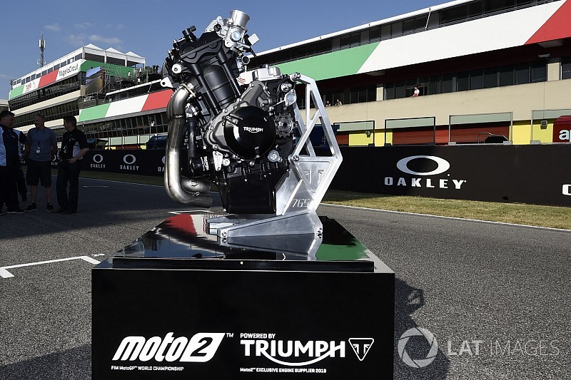 10 giorni di test nel 2018 per familiarizzare con il motore Triumph