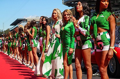 Checo Pérez sobre las chicas de la parrilla: "realmente una pena "
