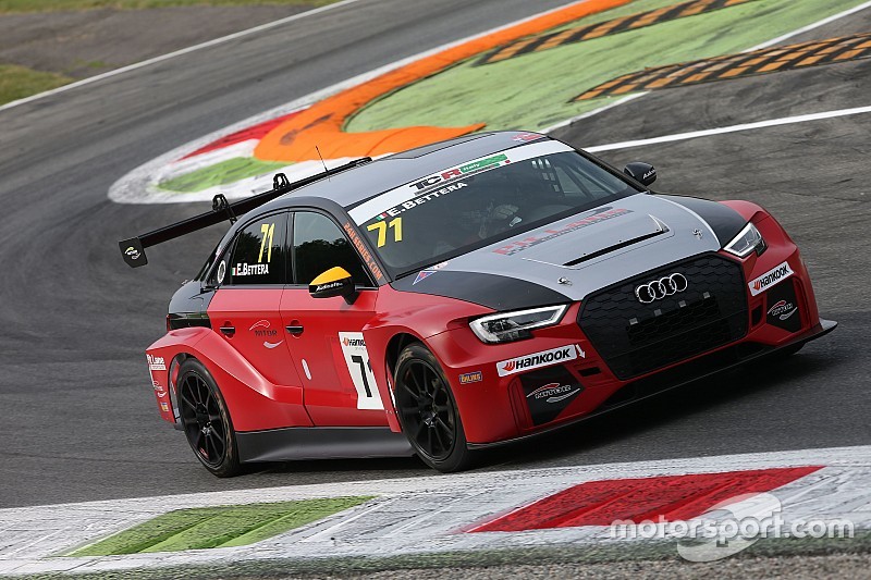 Enrico Bettera con l'Audi di Pit Lane Competizioni per il 2018