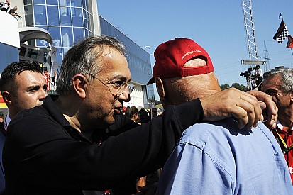 Marchionne: Ferrari ve Lauda asla bir araya gelmeyecek