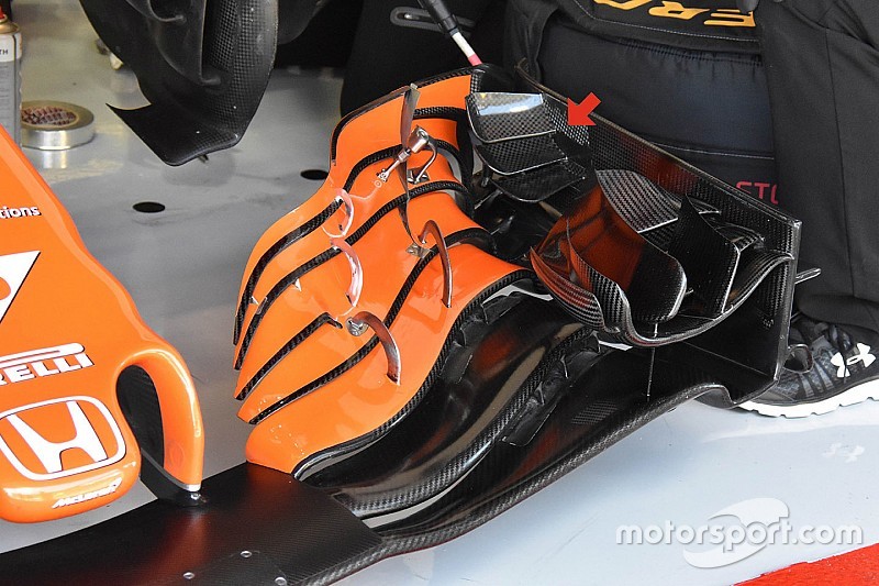 Análisis: Así mejoró McLaren su MCL32 en el GP de España